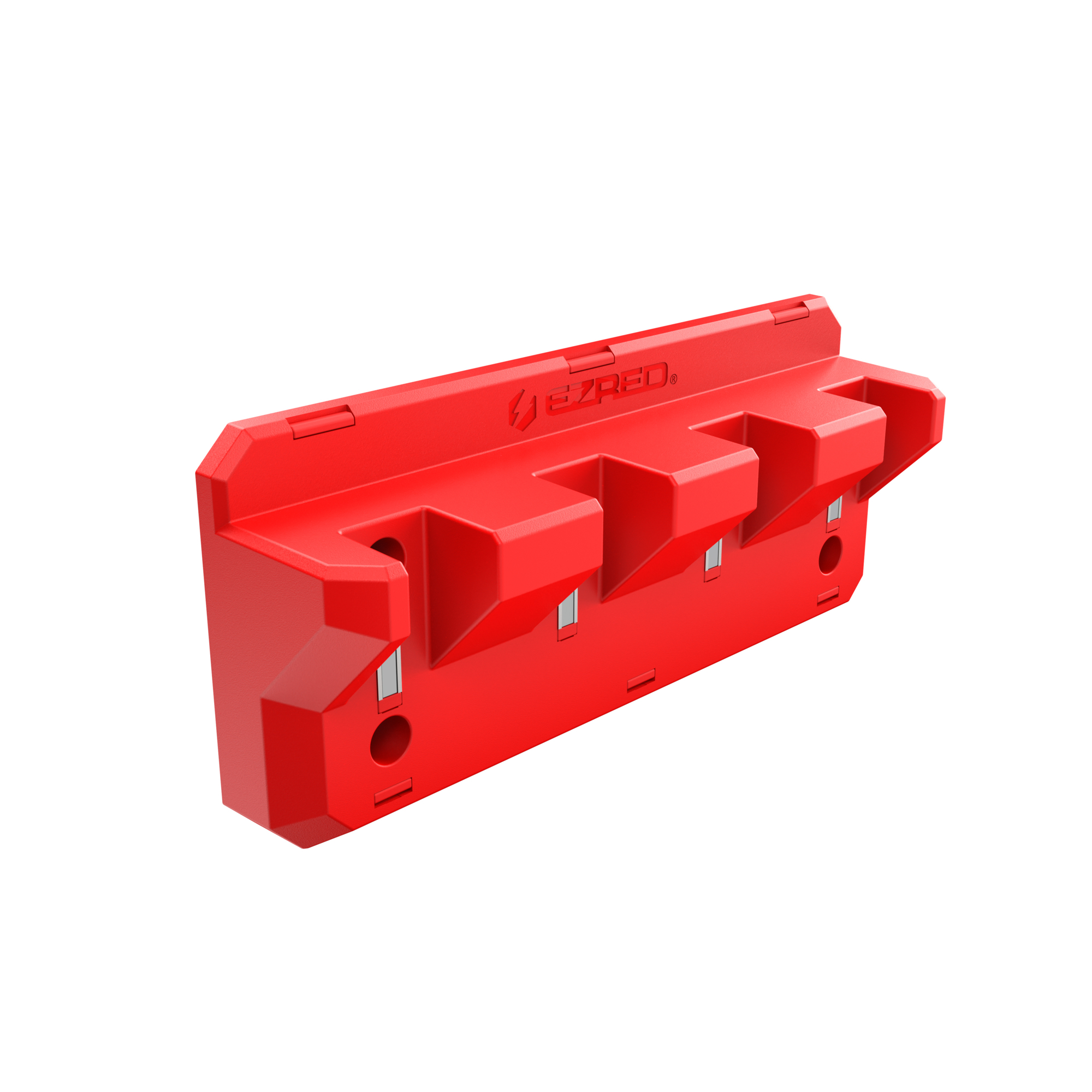 EZRED, Flexible 4-slot Magnetic pry bar holder, Model# EZPB4-R